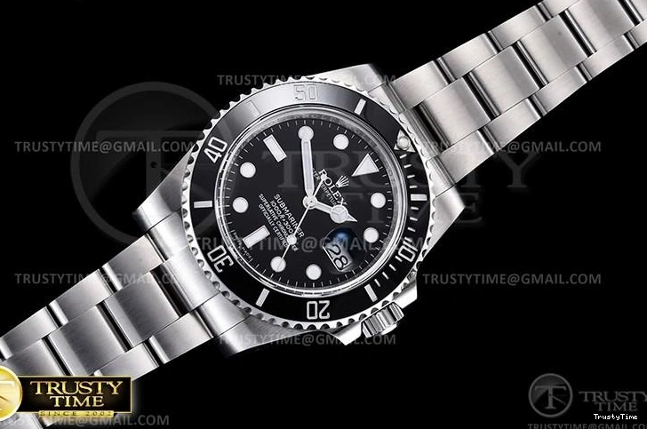 0308 Bold ROLSUB0280B – Submariner 116610LN 904L SS SS Black ARF V3 SH 1034